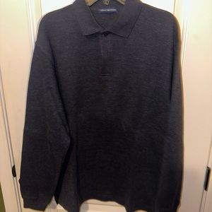 Long sleeve with collar men shirt